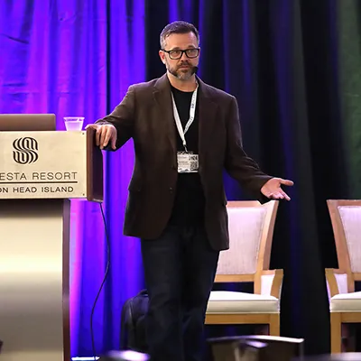 Speaker at an ABA conference