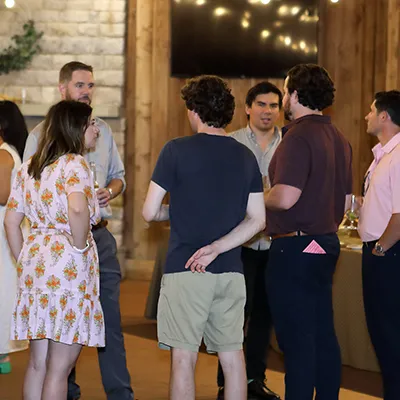 People networking at an ABA conference
