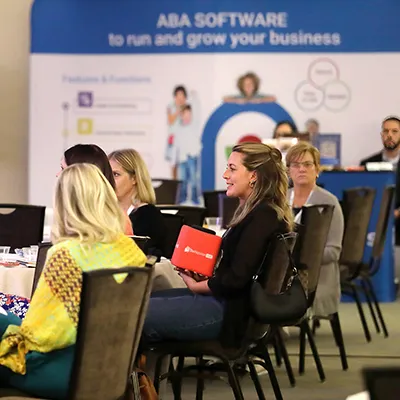 People attending an ABA conference