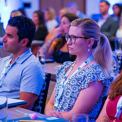 People attending an ABA conference