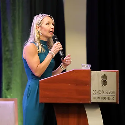 Speaker at an ABA conference